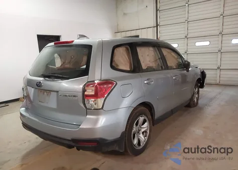 2017 Subaru Forester 2.5I z USA, uszkodzony, nr VIN JF2SJAACXHG490987